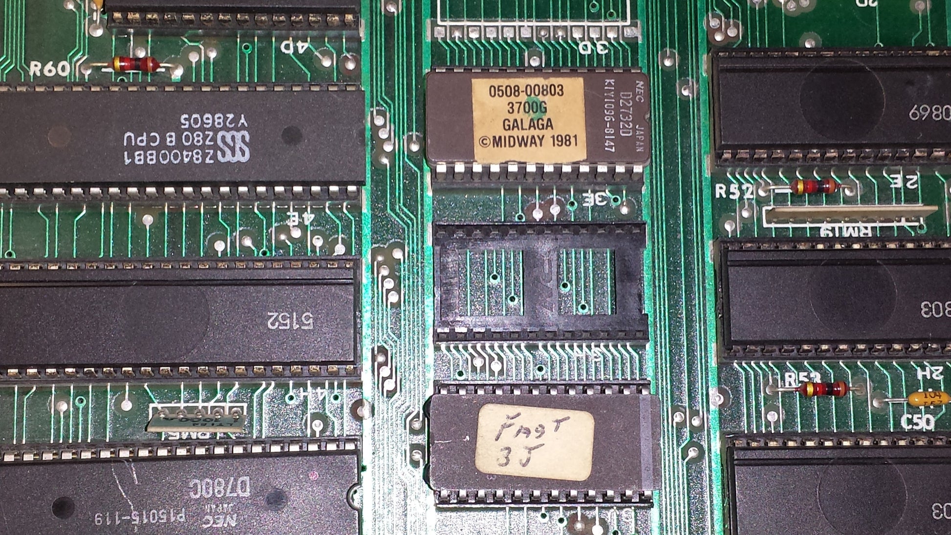 GALAGA Tested Working Mother Board CPU USED