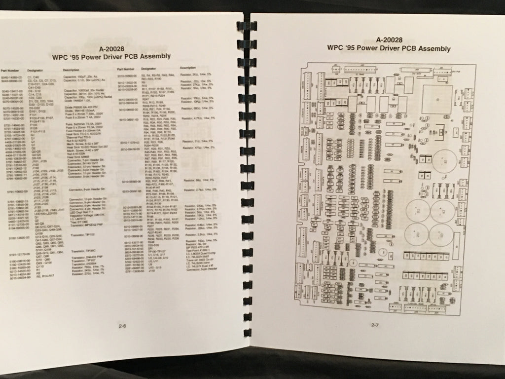 Medieval Madness - Williams - Pinball Operations Manual - Diagrams - Instructions - Used Copy