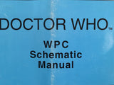 Doctor Who - Bally - WPC Pinball  Schematics  Manual  -Diagrams - Used Copy