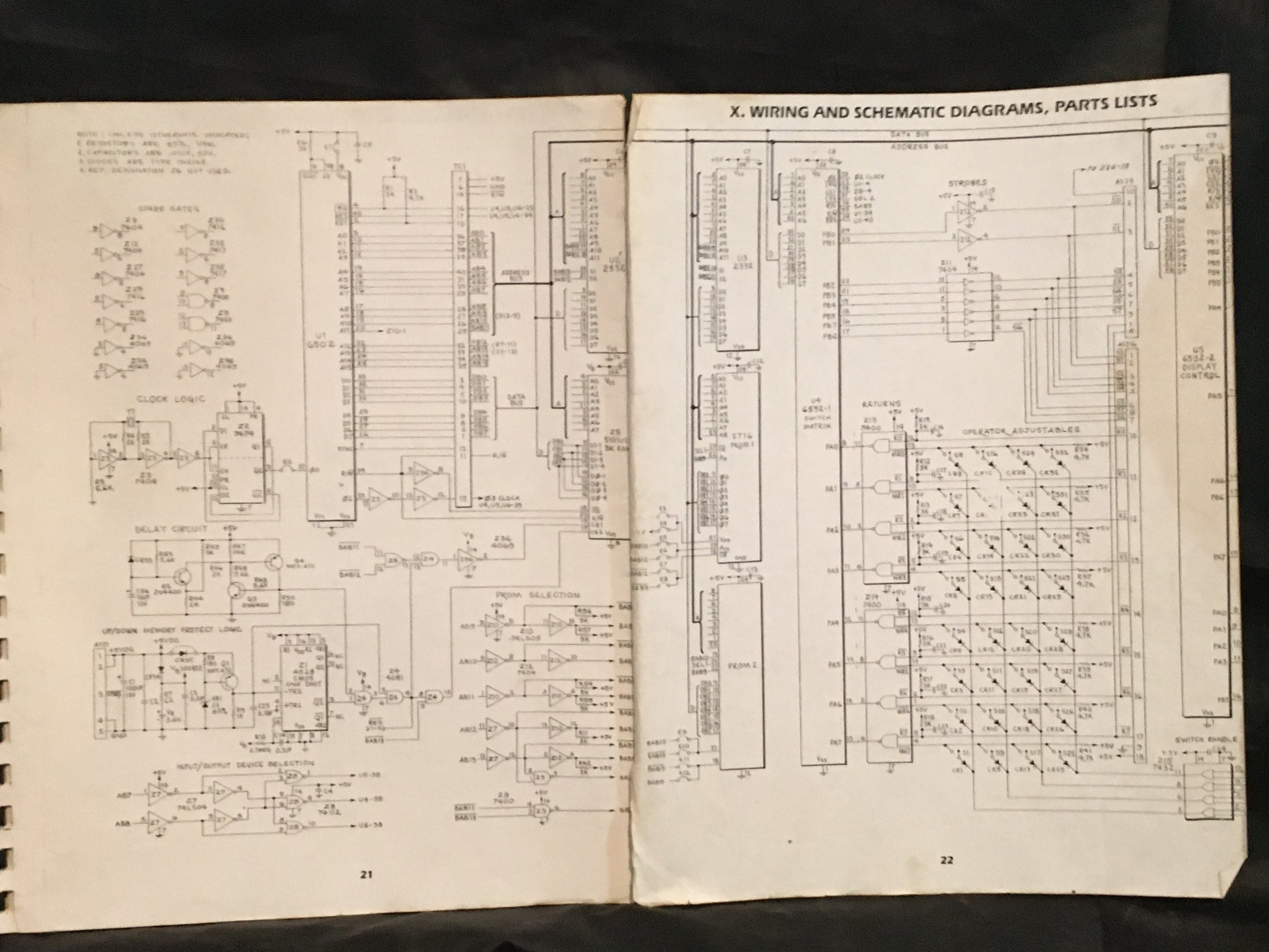 Haunted House- Gottlieb - Pinball Instruction Schematics Manual - Diagrams - Used Copy