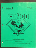 Congo: The Movie - Williams - Pinball Operations Manual  - Instructions Diagrams