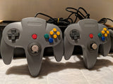 Nintendo 64 Controller Set - Video Game Console System Used