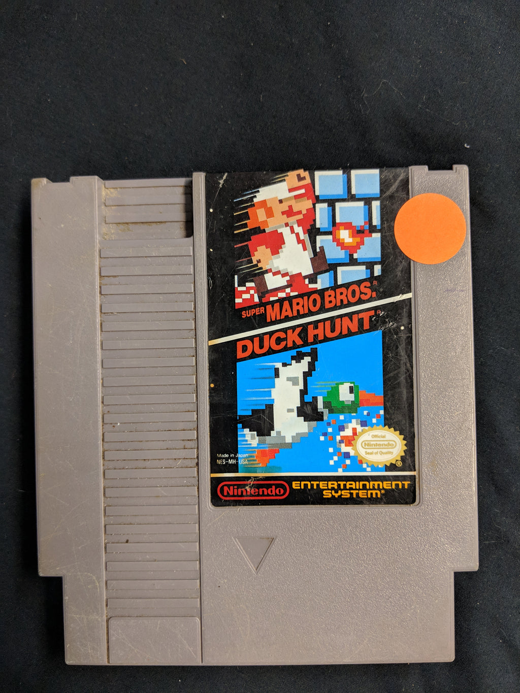 Super Mario Brothers and Duck Hunt Video Game for the Nintendo (NES) Console System Used