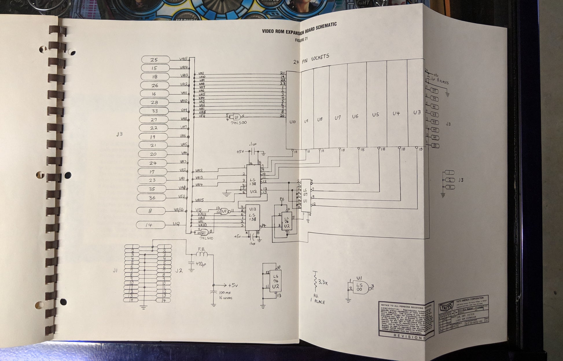 Zoo Keeper- Taito - Manual - Schematics - Instructions - Used Copy