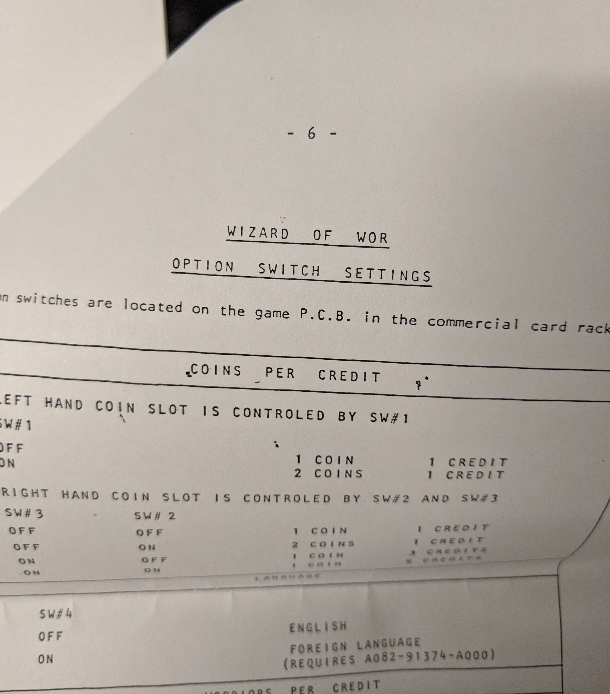 Zoo Keeper- Taito - Manual - Schematics - Instructions - Used Copy