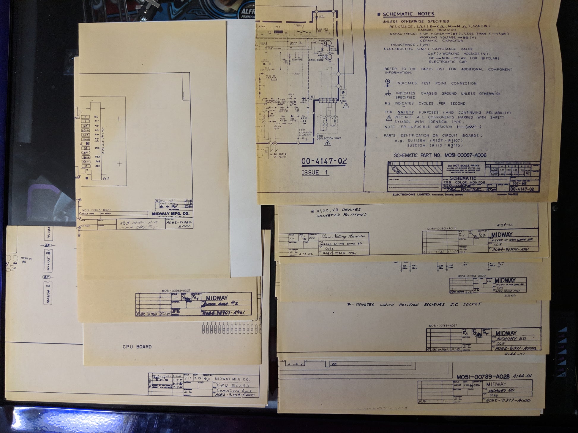 Zoo Keeper- Taito - Manual - Schematics - Instructions - Used Copy