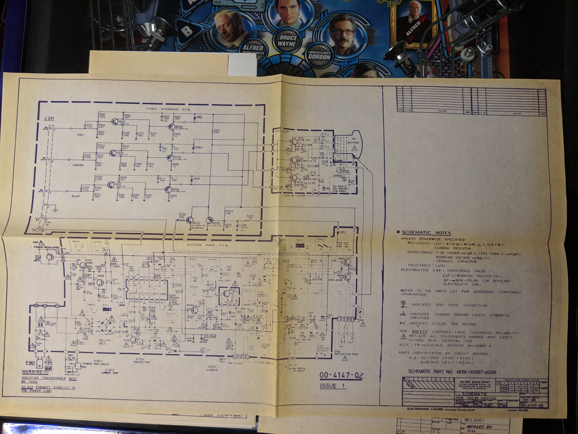 Zoo Keeper- Taito - Manual - Schematics - Instructions - Used Copy