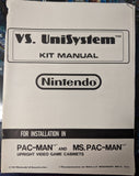 Pac-Man Ms. Pac-Man- Nintendo - Manual - Schematics - Instructions - Used Copy