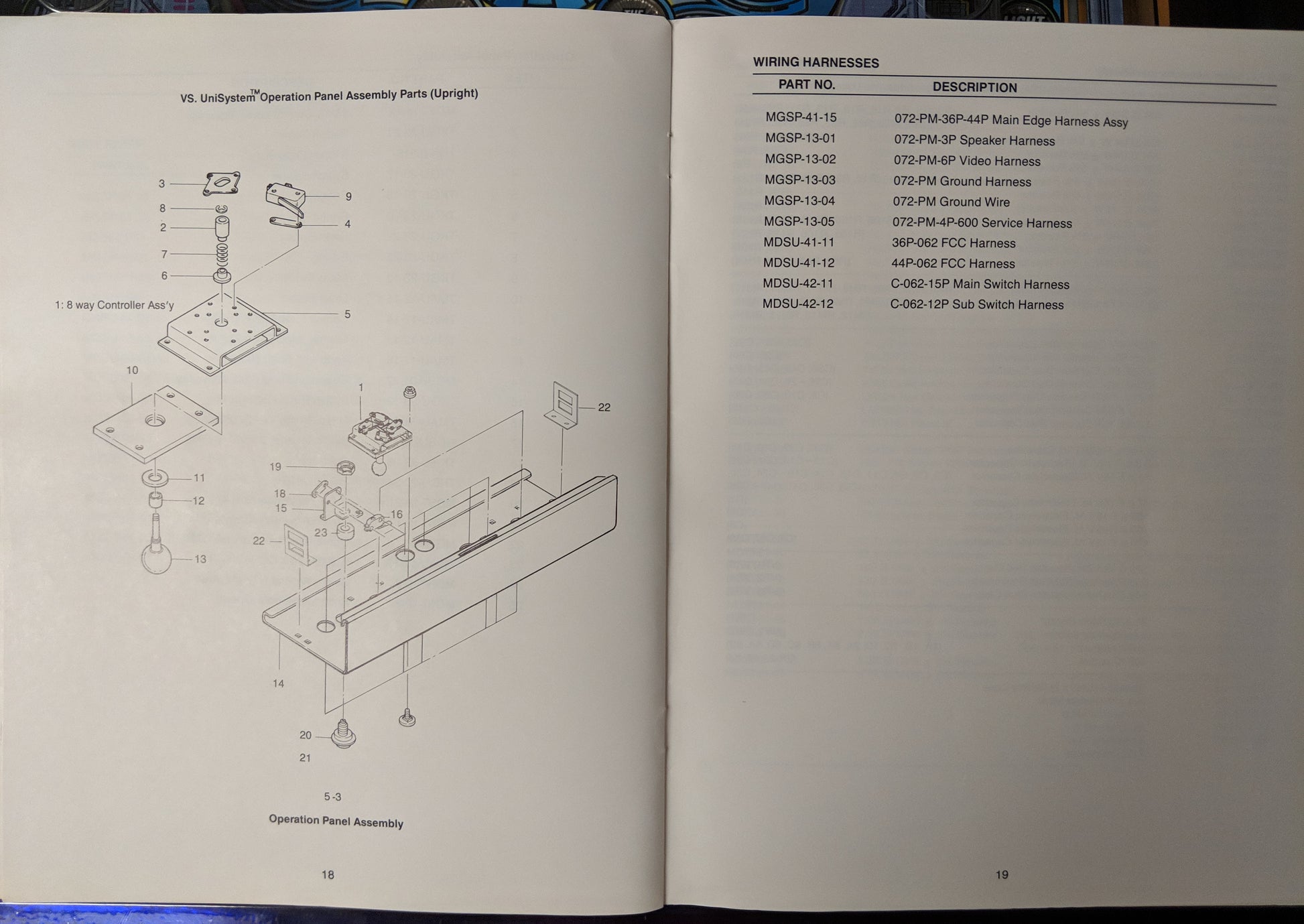 Pac-Man Ms. Pac-Man- Nintendo - Manual - Schematics - Instructions - Used Copy
