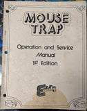 Mouse Trap - Manual - Schematics - Instructions - Used Copy