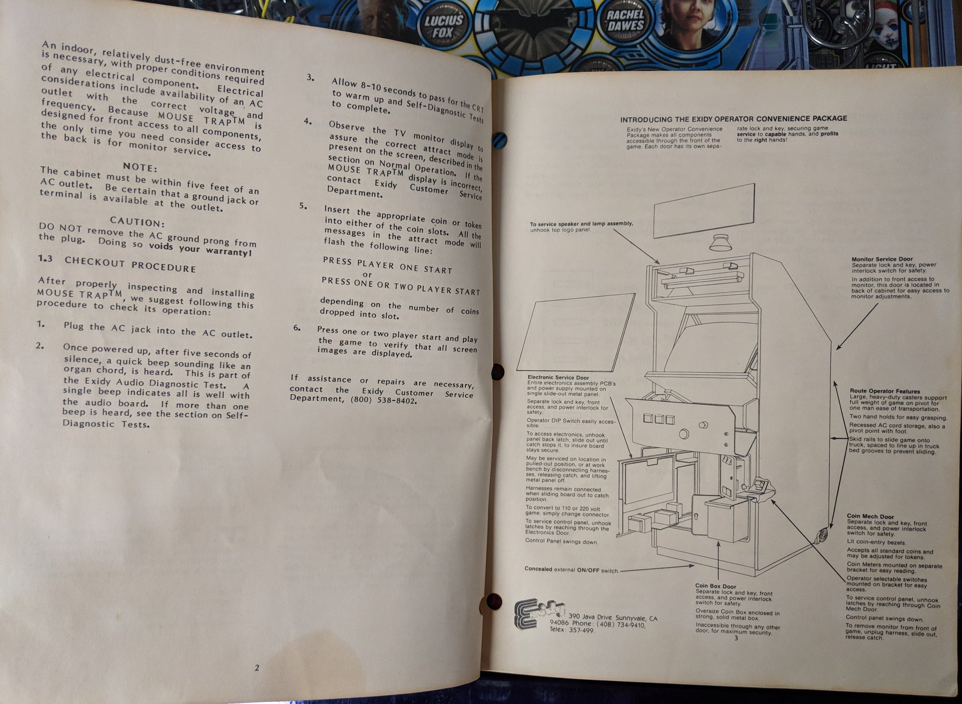 Mouse Trap - Manual - Schematics - Instructions - Used Copy
