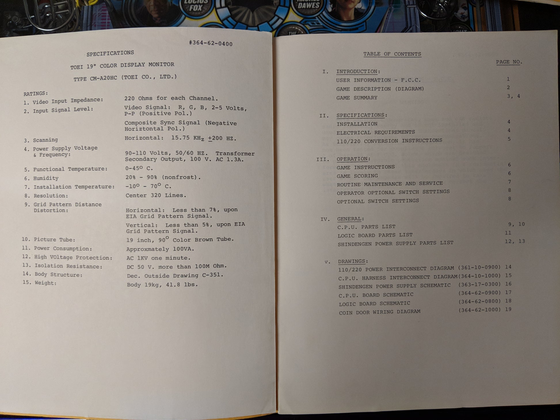 Phoenix - Centauri - Manual - Schematics - Instructions - Used Copy