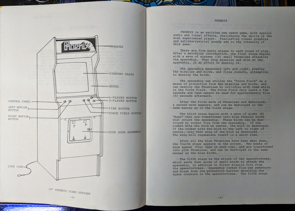 Phoenix - Centauri - Manual - Schematics - Instructions - Used Copy