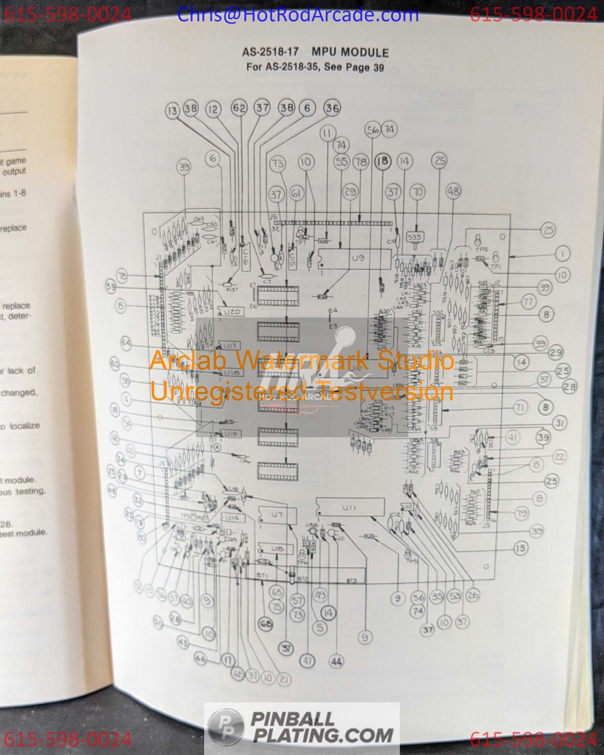 Bally Electronic Repair Procedures- Pinball Manual - Instructions - USED COPY