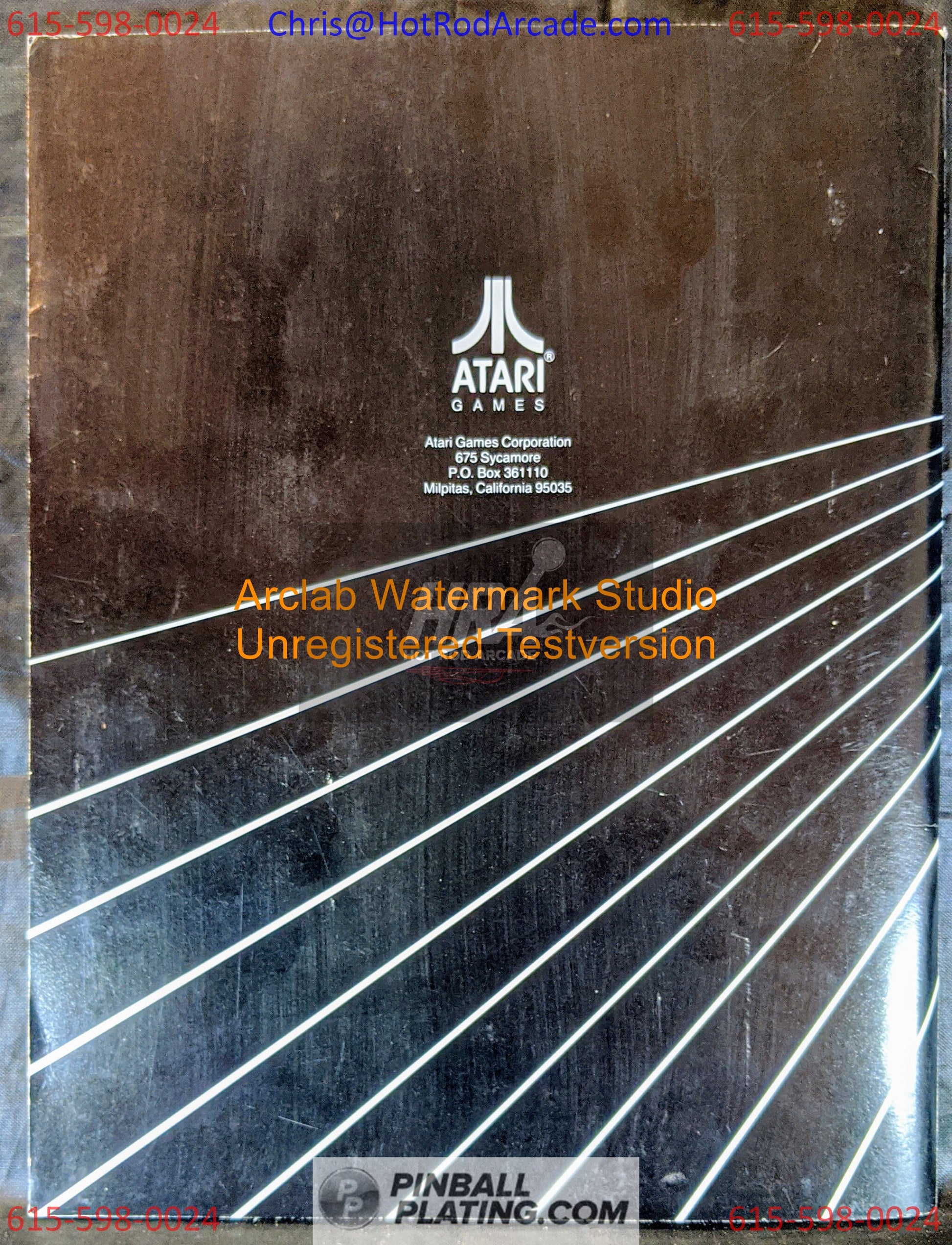 Road Blasters (Copy #2) - Atari - Arcade Manual - Schematics - Instructions - Used Copy