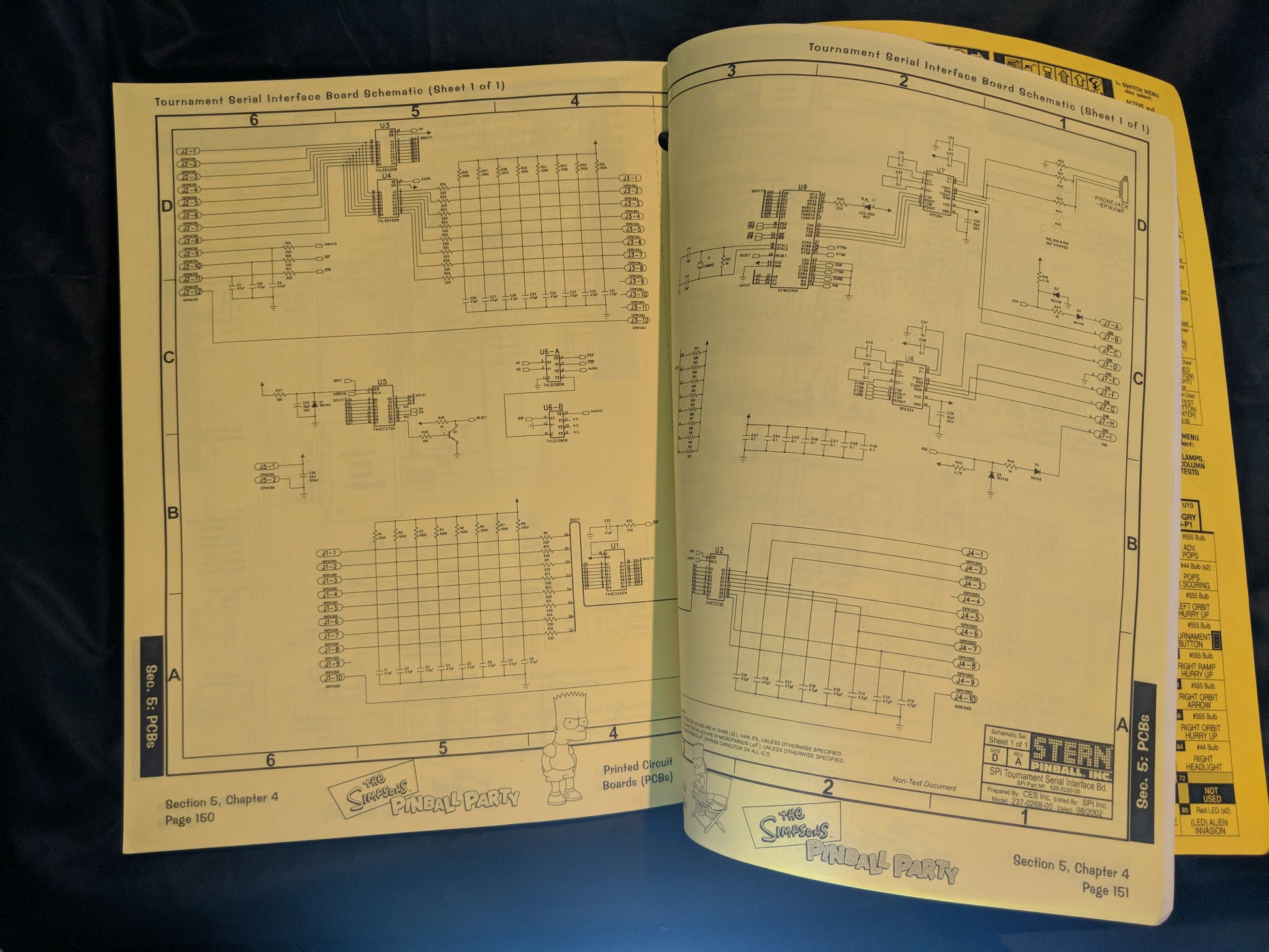 The Simpsons: Pinball Party - Stern - Pinball Manual  - Used Copy