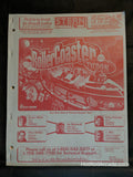 RollerCoaster Tycoon- Stern - Pinball Manual  - Schematics - Instructions - Used Copy