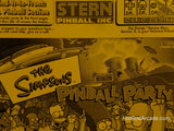 The Simpsons: Pinball Party - Stern - Pinball Manual  - Used Copy