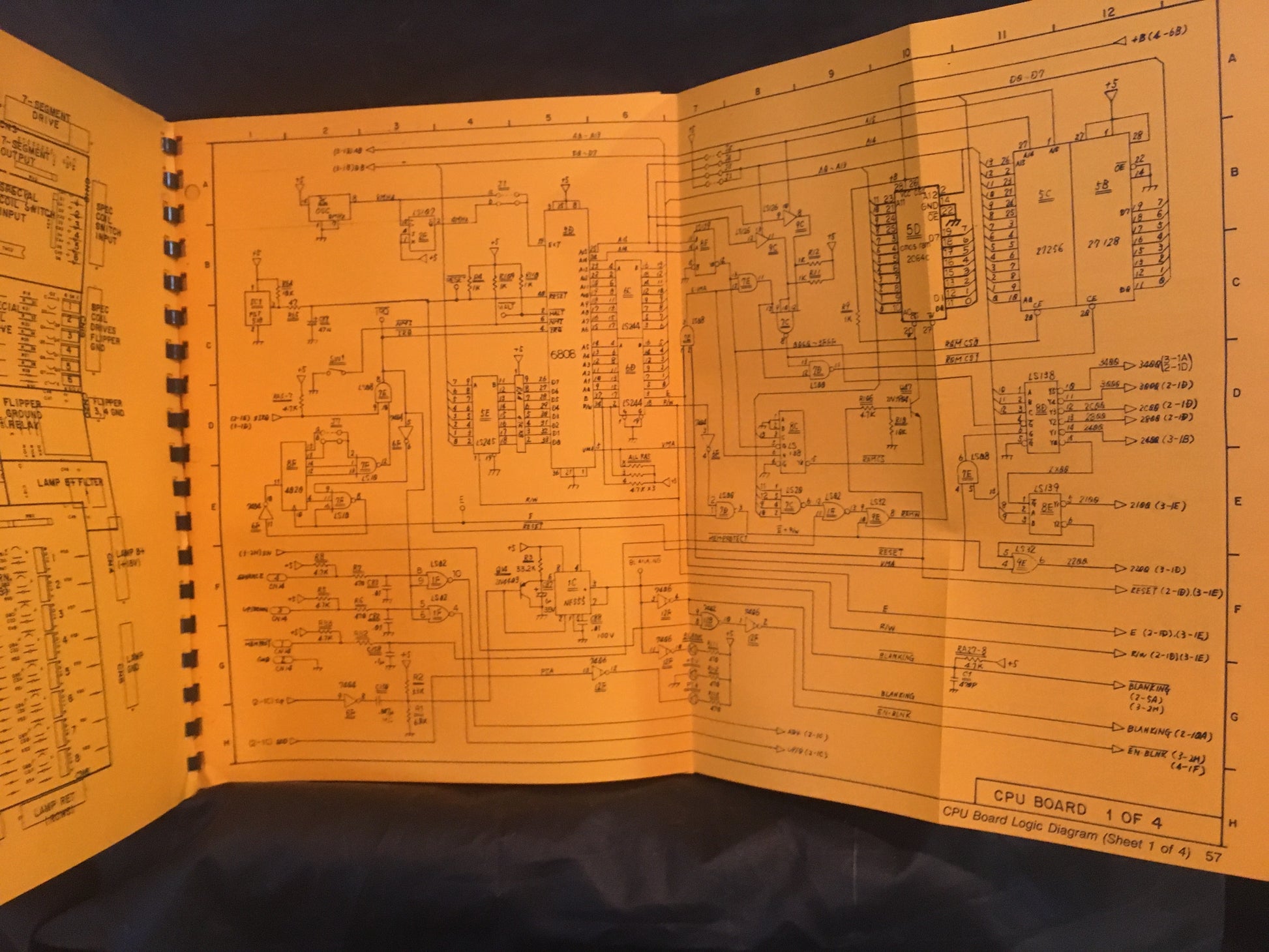 Checkpoint- Data East - Pinball Manual - Schematics - Instructions - Used Copy