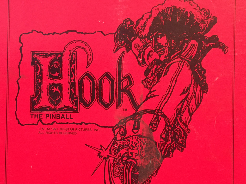 Hook: The Pinball - Data East- Pinball Manual  - Schematics - Parts - Used