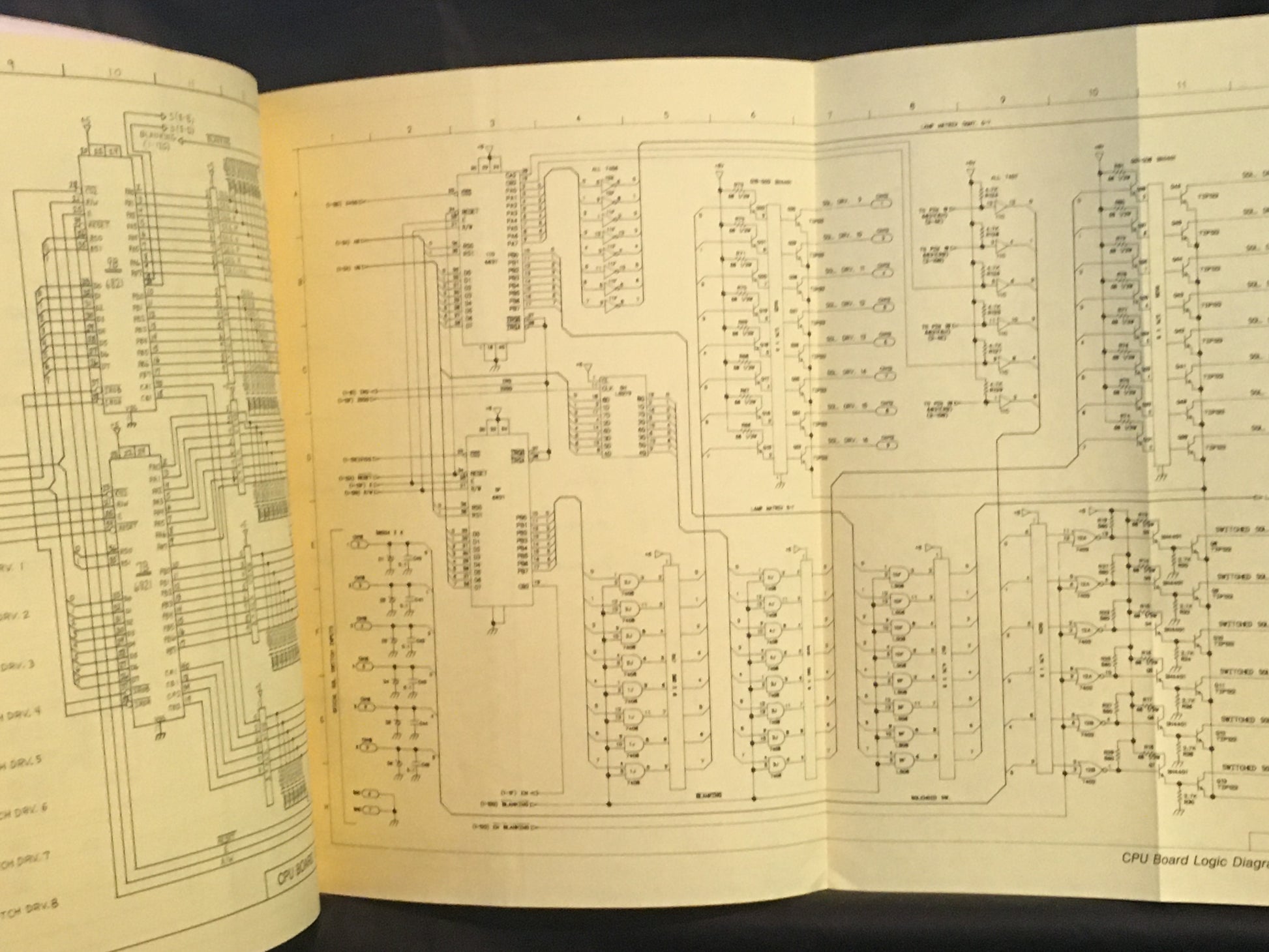 Hook: The Pinball - Data East- Pinball Manual  - Schematics - Parts - Used