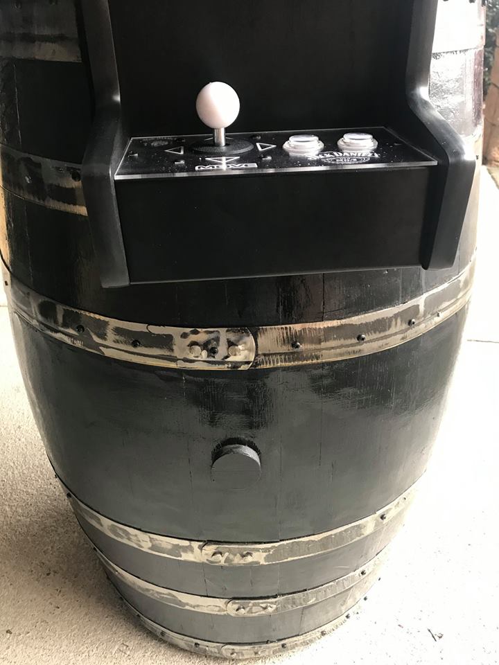 Tennessee Whiskey Barrel Multigame - Sixty Classic Games in One Unit - 1 Year Warranty! Used Barrel